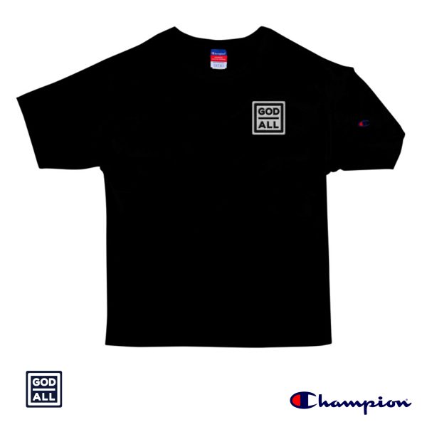 God Over All x Champion - Emblematic Faith Tee - Image 2