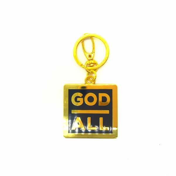 Golden Faith Keyring Engraved Gift Set - Image 4